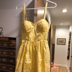 Lilly Pulitzer Yellow Dress